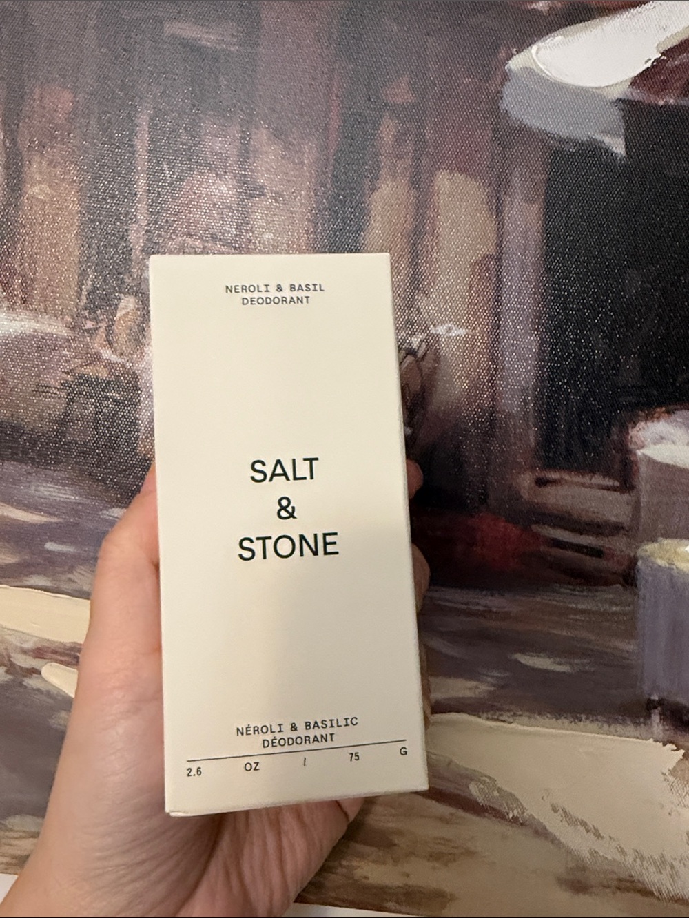 Salt & Stone- Neroli & Basil Deodorant 75G